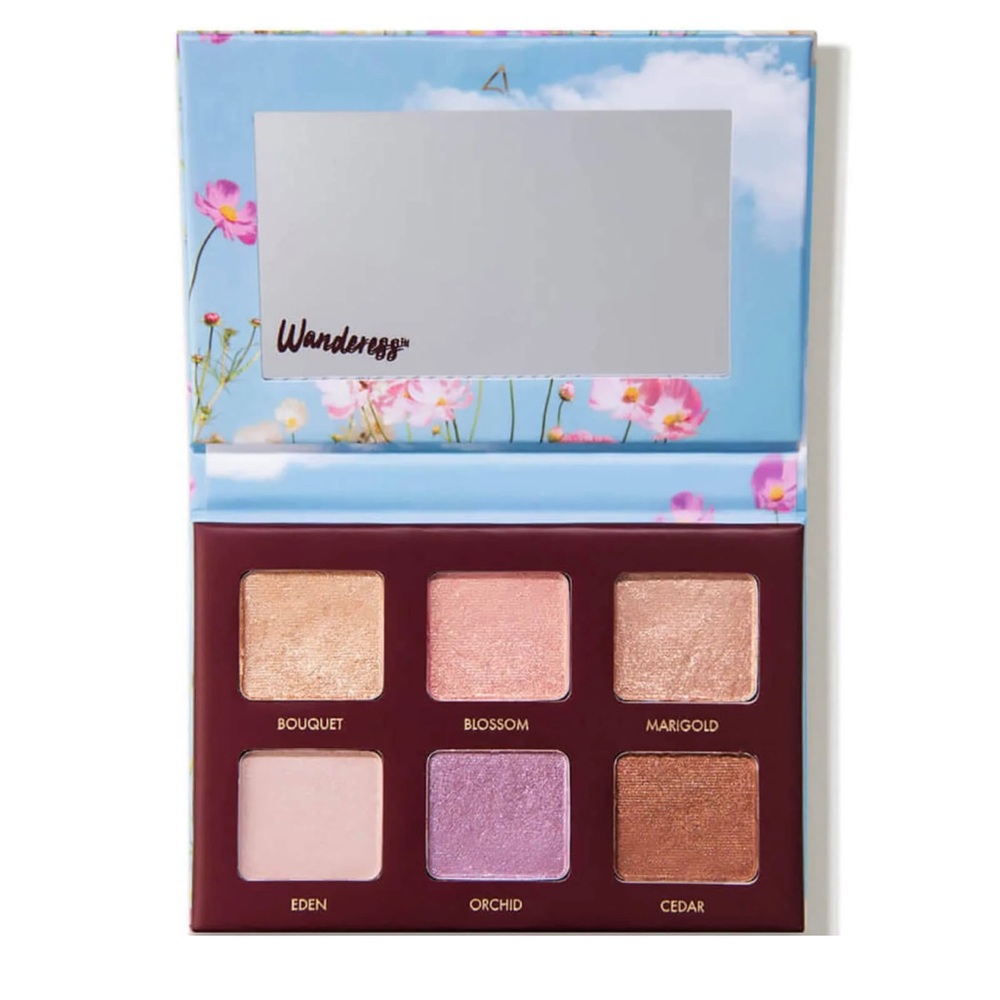 NIB - Wander Eyeshadow Palette - Pink, Purple, Gold Shades
